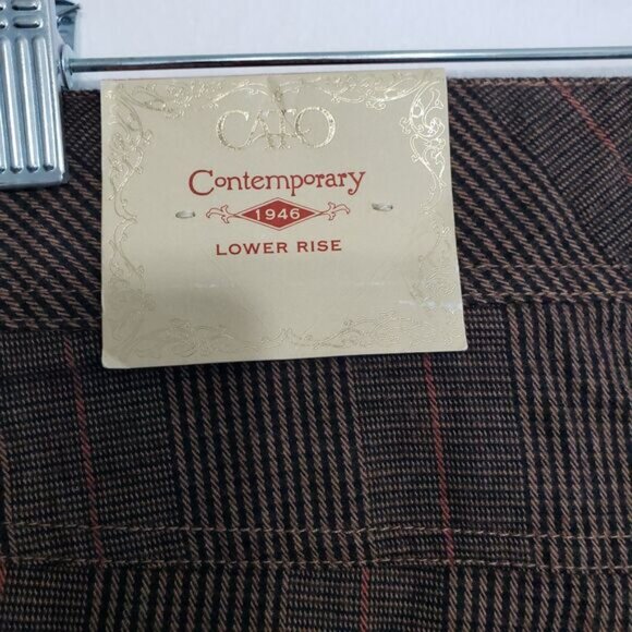 NEW Cato Women's 100% Cotton Size 14 Business Casual Pants - Picture 4 of 9